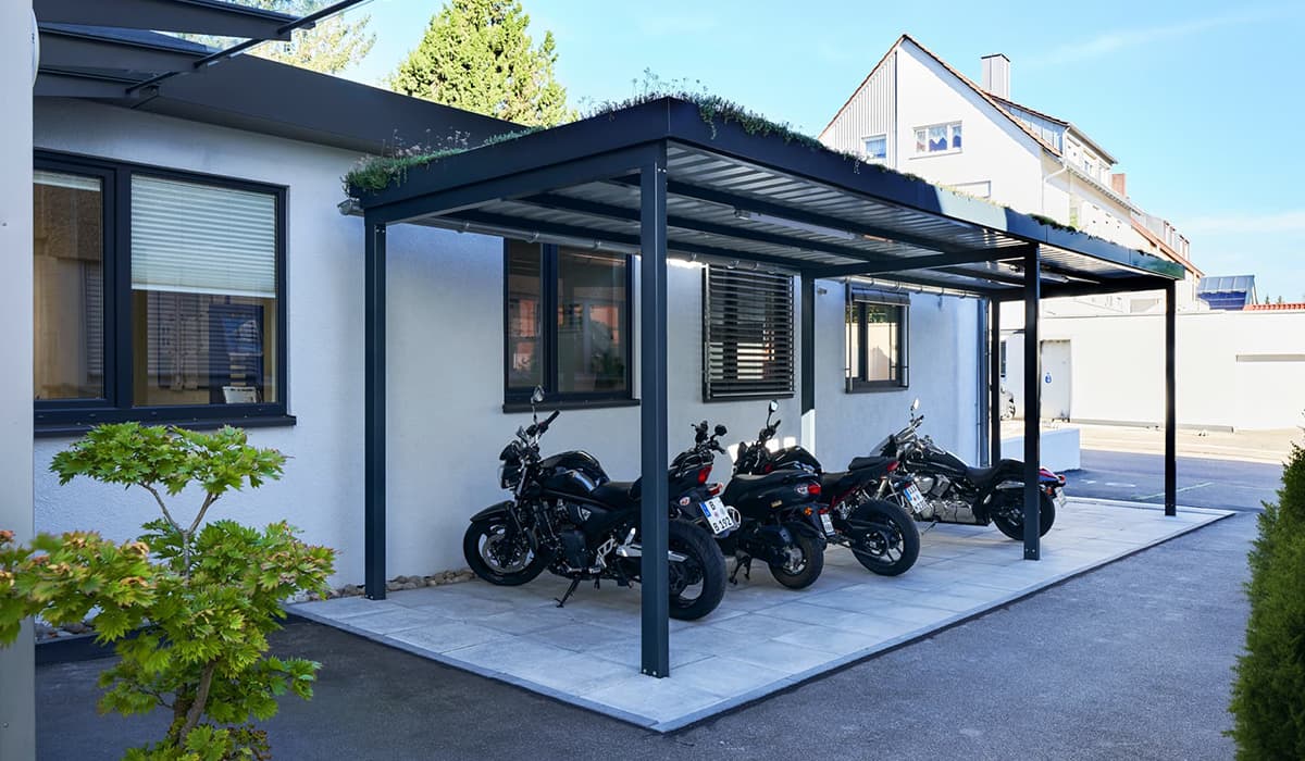 <b>Bikeport ohne Füllung</b>